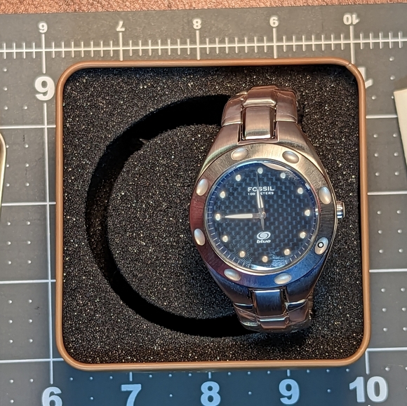 Fossil Accessories Fossil Metal Band Watch Unworn With Box Model Pr